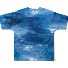 Akya_ArtworksのOCEAN All-Over Print T-Shirt :back