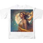 hiro4503のギリシア神話の女性 フルグラフィックTシャツの背面