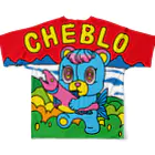 CHEBLOのSAKEKUMA フルグラフィックTシャツの背面