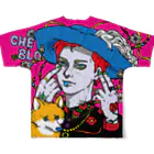 CHEBLOのCHEB‘O’ All-Over Print T-Shirt :back