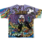 CHEBLOのOLBEHC【Dark B】 All-Over Print T-Shirt :back