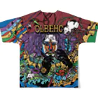 CHEBLOのOLBEHC【Dark A】 All-Over Print T-Shirt :back