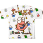 ピーマンタロスケ のYume_no_Tuzuki (パターン） フルグラフィックTシャツの背面