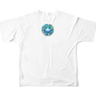 パパリスのOceanズ All-Over Print T-Shirt :back