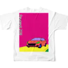 Car-to-Wearのp.o.p. 208 フルグラフィックTシャツの背面