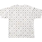 KOTOBUKIDOの家紋モノグラムTシャツ零式 All-Over Print T-Shirt :back