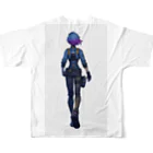 4D PlanetのEmma・Charlotte(エマ・シャーロット) All-Over Print T-Shirt :back