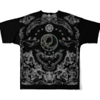 ARCANUMのARCANUM HOME All-Over Print T-Shirt :back