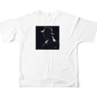 yuyupopo44のSilhouetteStrength フルグラフィックTシャツの背面