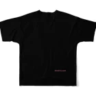 KABUKUWAchのDESIGN フルグラフィックTシャツの背面