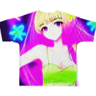 きゅぴきゅぴガールのきゅぴきゅぴ★イケイケガール フルグラフィックTシャツの背面