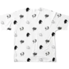 ayatoraのやんのかステップ猫BIG4 All-Over Print T-Shirt :back