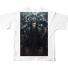 Minami-KumaのParasited Policeman 1 All-Over Print T-Shirt :back