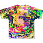 水草のゆらめき２０２４ All-Over Print T-Shirt :back