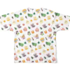 たまプラ一座まちなかパフォーマンスプロジェクトのウブンタイがいっぱい All-Over Print T-Shirt :back