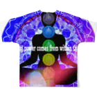 💖宇宙整体♪🌈♪こころからだチャンネル♪💖のHealing power comes from within the body. All-Over Print T-Shirt :back