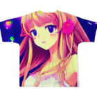 きゅぴきゅぴガールのきゅぴきゅぴ★ワンピお姉さん フルグラフィックTシャツの背面