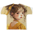 AQUAMETAVERSEの美少女・In the circle Tomoe bb 2712 All-Over Print T-Shirt :back