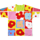 tsumura_goodsのfull bloom  All-Over Print T-Shirt :back