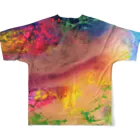 zono-on shop☆のColorful All-Over Print T-Shirt :back