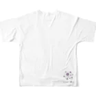 NPO法人 Purple Codeのむらさき のうさま フルグラフィックTシャツの背面
