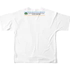 MBOT公式グッズのMBOT公式グッズ（空と大地バージョン） フルグラフィックTシャツの背面