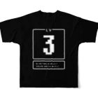 tottoの攻撃トスサイン／スポーツTシャツ(LV.3) フルグラフィックTシャツの背面