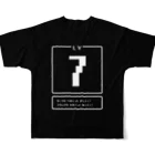 tottoの攻撃トスサイン／スポーツTシャツ(LV.7) フルグラフィックTシャツの背面