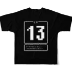 tottoの攻撃トスサイン／スポーツTシャツ(LV.13) フルグラフィックTシャツの背面