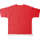 松や SUZURI店の大入フルグラフィックシャツ(M,L) All-Over Print T-Shirt :back