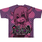 BCP shopの猛毒-PoisoN-(両面印刷) All-Over Print T-Shirt :back
