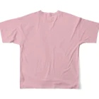 urimushi_064のおひるねピンクセーラーちゃん（PINK） All-Over Print T-Shirt :back