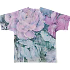 peonicの芍薬 フルグラフィックTシャツの背面