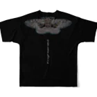 FreQuencyのFrightened All-Over Print T-Shirt :back