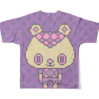 madeathのColorBear フルグラフィックTシャツの背面