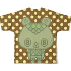 madeathのGreenBear フルグラフィックTシャツの背面