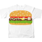 Acchi's Roomのハンバーガー部 フルグラフィックTシャツの背面