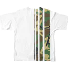 ふうとの個人的なやーつの迷彩 All-Over Print T-Shirt :back