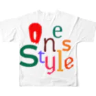 onesstyle33のonesstyle33 All-Over Print T-Shirt :back