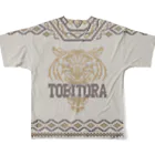 TOBITORA とびとらのCONITA SWEATER / BONG All-Over Print T-Shirt :back
