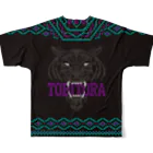 TOBITORA とびとらのCONITA SWEATER / BUTAYAN 2 All-Over Print T-Shirt :back