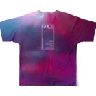 [Yugen's AURORA] official shopの「-266- AURORA/TieDye」 フルグラフィックTシャツの背面