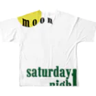 people with soulsの今日はSaturday Night All-Over Print T-Shirt :back