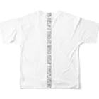 EMIYAMADAのNew York vo.2017 フルグラフィックTシャツの背面