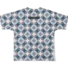 稀有の七宝(sippou) All-Over Print T-Shirt :back