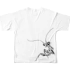 H. Osakiのコカマキリ初齢幼虫 All-Over Print T-Shirt :back