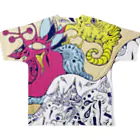 ibashiyo_suzuriのibashiyo T 001 All-Over Print T-Shirt :back