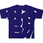 Just_Relaxの鯉Ｔ All-Over Print T-Shirt :back