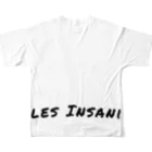 coro 【Miles Insanity】のmiles insanity Tシャツ　背面下部プリント フルグラフィックTシャツの背面