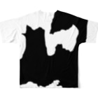 松や SUZURI店のSazae Tシャツ All-Over Print T-Shirt :back